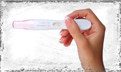 StandUpGirl up close pregnancy test