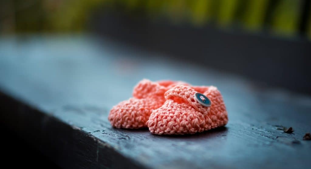 baby pink booties