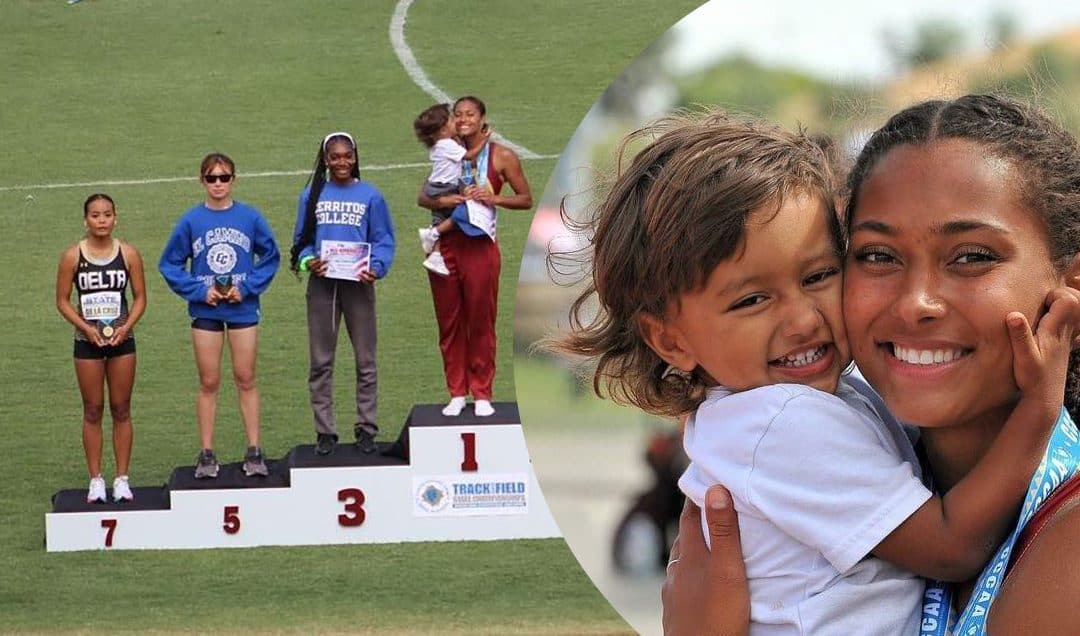 jolie robinson young mom track star
